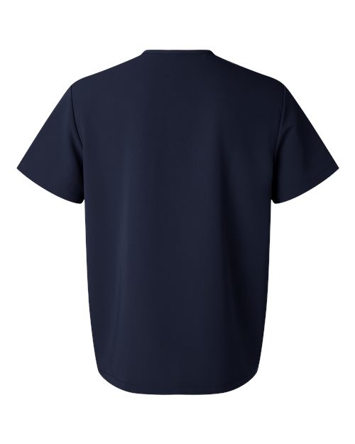 Jaanuu M10001 Holmes Everyday 1-Pocket Scrub V-Neck Top #color_Midnight Navy
