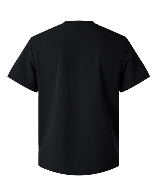 Jaanuu M10002 Platt 3-Pocket Scrub V-Neck Top #color_Black