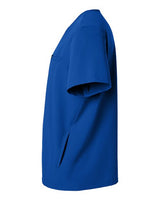Jaanuu M10002 Platt 3-Pocket Scrub V-Neck Top #color_Royal Blue