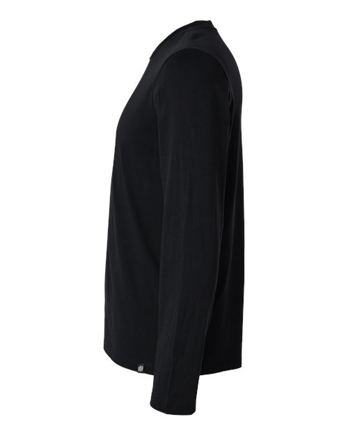 Jaanuu M30002U RegenX Cotton Underscrub Long Sleeve T-Shirt #color_Black
