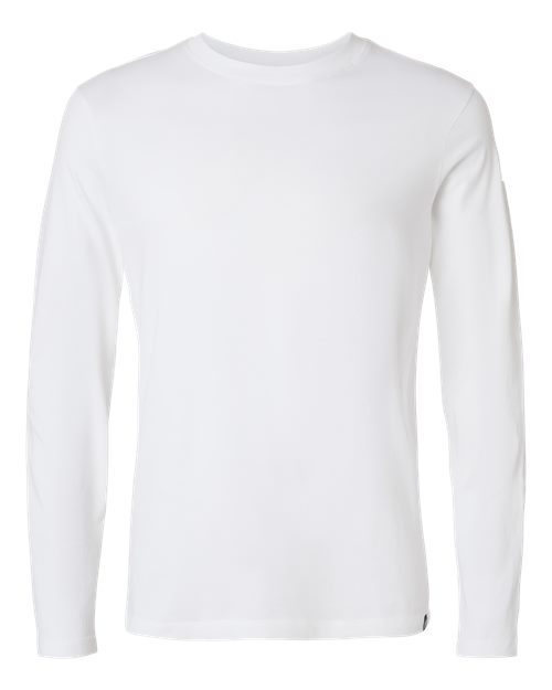 Jaanuu M30002U RegenX Cotton Underscrub Long Sleeve T-Shirt #color_White