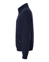Jaanuu M60001 Wolfe Everyday Full-Zip 6-Pocket Scrub Jacket #color_Midnight Navy