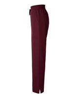 Jaanuu W20001 Women's Xenos Essential Knit-Waist Scrub Pants #color_Burgundy