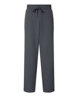 Jaanuu W20001 Women's Xenos Essential Knit-Waist Scrub Pants #color_Carbon Grey