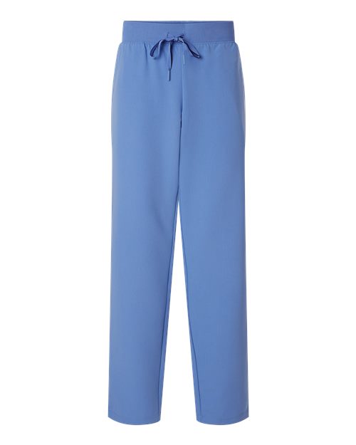 Jaanuu W20001 Women's Xenos Essential Knit-Waist Scrub Pants #color_Ceil Blue