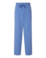 Jaanuu W20001 Women's Xenos Essential Knit-Waist Scrub Pants #color_Ceil Blue
