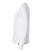 Jaanuu W30002U Women's RegenX Cotton Underscrub Long Sleeve T-Shirt #color_White