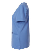 Jaanuu W30003 Women's Cesi Ultrasoft Scrub V-Neck Top #color_Ceil Blue