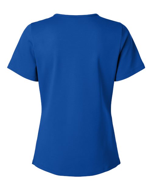 Jaanuu W30003 Women's Cesi Ultrasoft Scrub V-Neck Top #color_Royal Blue