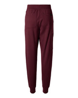 Jaanuu W40001 Women's Rubi Ultrasoft Scrub Joggers #color_Burgundy