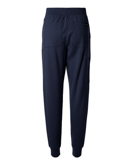 Jaanuu W40001 Women's Rubi Ultrasoft Scrub Joggers #color_Midnight Navy