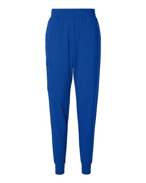 Jaanuu W40001 Women's Rubi Ultrasoft Scrub Joggers #color_Royal Blue