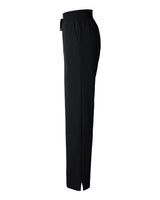 Jaanuu W20001P Women's Xenos Essential Knit-Waist Scrub Pants - Petite Sizes #color_Black