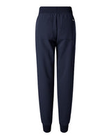 Jaanuu W20003P Women's Silex Knit-Waist Scrub Joggers - Petite Sizes #color_Midnight Navy