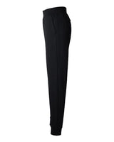 Jaanuu W40001P Women's Rubi Ultrasoft Scrub Joggers - Petite Sizes #color_Black