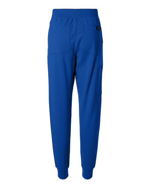 Jaanuu W40001P Women's Rubi Ultrasoft Scrub Joggers - Petite Sizes #color_Royal Blue
