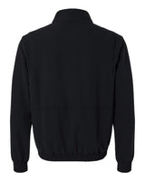 Jaanuu M60001 Wolfe Everyday Full-Zip 6-Pocket Scrub Jacket #color_Black