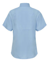 Paragon 704 Women's Hatteras Performance Short Sleeve Fishing Shirt #color_Blue Mist