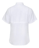 Paragon 704 Women's Hatteras Performance Short Sleeve Fishing Shirt #color_White