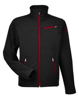 Spyder 187334 Men's Transport Soft Shell Jacket #color_BLACK/ RED