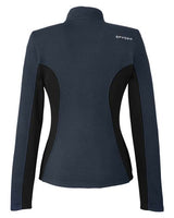 Spyder 187335 Ladies' Constant Full-Zip Sweater Fleece Jacket #color_FRNTIER/ BLK/ WH