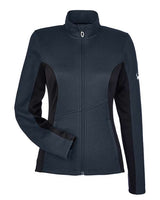 Spyder 187335 Ladies' Constant Full-Zip Sweater Fleece Jacket #color_FRNTIER/ BLK/ WH