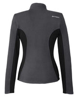 Spyder 187335 Ladies' Constant Full-Zip Sweater Fleece Jacket #color_POLAR/ BLK/ WHT