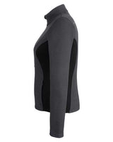 Spyder 187335 Ladies' Constant Full-Zip Sweater Fleece Jacket #color_POLAR/ BLK/ WHT