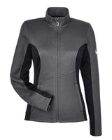Spyder 187335 Ladies' Constant Full-Zip Sweater Fleece Jacket #color_POLAR/ BLK/ WHT