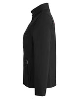 Spyder 187337 Ladies' Transport Soft Shell Jacket #color_BLACK/ RED
