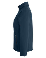 Spyder 187337 Ladies' Transport Soft Shell Jacket #color_FRONTIER/ BLACK