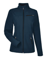 Spyder 187337 Ladies' Transport Soft Shell Jacket #color_FRONTIER/ BLACK