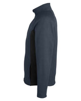 Spyder 187330 Men's Constant Full-Zip Sweater Fleece Jacket #color_FRNTIER/ BLK/ BL