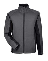 Spyder 187330 Men's Constant Full-Zip Sweater Fleece Jacket #color_POLAR/ BLK/ BLK