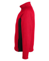 Spyder 187330 Men's Constant Full-Zip Sweater Fleece Jacket #color_RED/ BLACK/ BLK