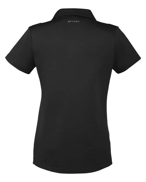 Spyder S16519 Ladies' Freestyle Polo #color_BLACK