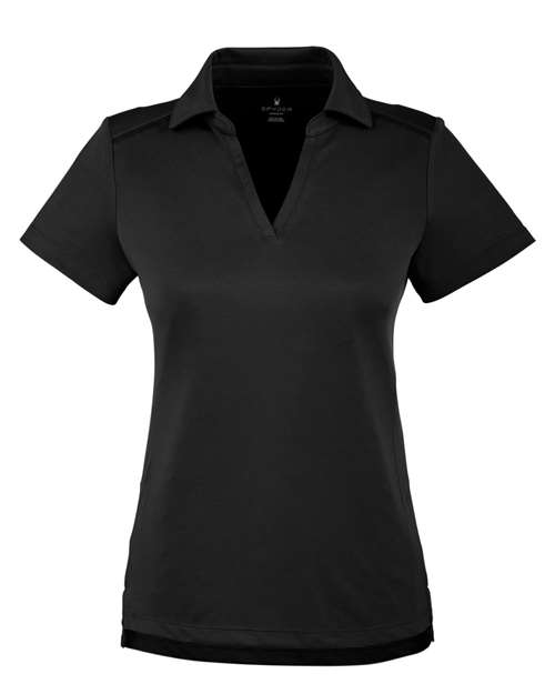Spyder S16519 Ladies' Freestyle Polo #color_BLACK