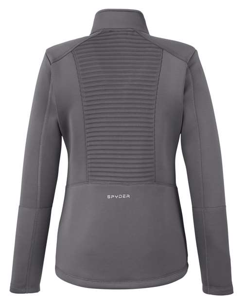 Spyder S16522 Ladies' Venom Full-Zip Jacket #color_POLAR