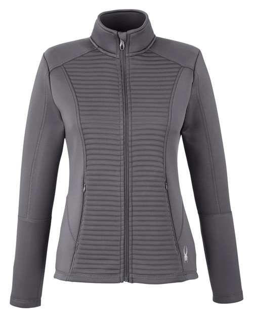 Spyder S16522 Ladies' Venom Full-Zip Jacket #color_POLAR