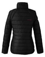 Spyder 187336 Ladies' Supreme Insulated Puffer Jacket #color_BLACK/ RED