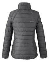 Spyder 187336 Ladies' Supreme Insulated Puffer Jacket #color_POLAR/ ALLOY