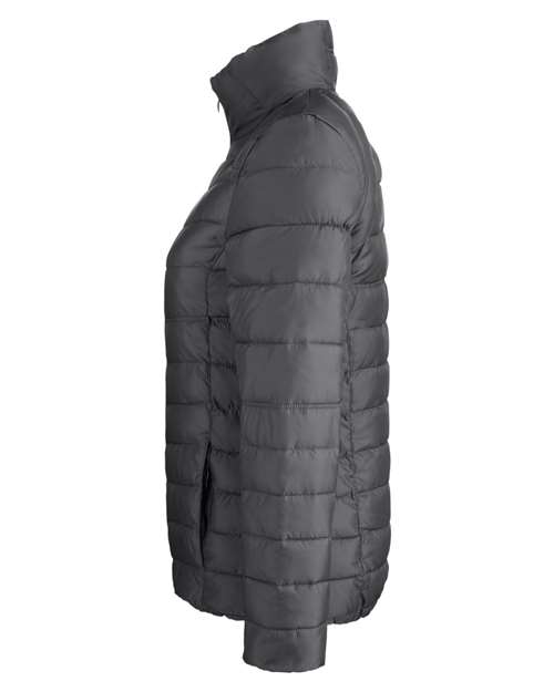 Spyder 187336 Ladies' Supreme Insulated Puffer Jacket #color_POLAR/ ALLOY