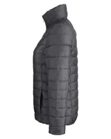 Spyder 187336 Ladies' Supreme Insulated Puffer Jacket #color_POLAR/ ALLOY
