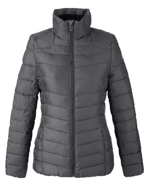 Spyder 187336 Ladies' Supreme Insulated Puffer Jacket #color_POLAR/ ALLOY