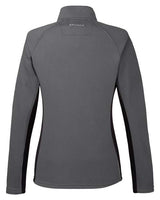 Spyder S16562 Ladies' Constant Half-Zip Sweater #color_POLAR/ BLACK