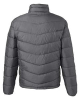 Spyder 187333 Men's Pelmo Insulated Puffer Jacket #color_POLAR/ BLACK
