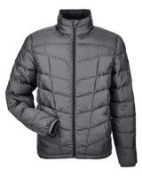 Spyder 187333 Men's Pelmo Insulated Puffer Jacket #color_POLAR/ BLACK