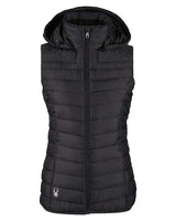 Spyder S16641 Ladies' Supreme Puffer Vest #color_BLACK