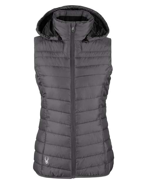 Spyder S16641 Ladies' Supreme Puffer Vest #color_POLAR