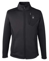Spyder S16539 Men's Venom Full-Zip Jacket #color_BLACK